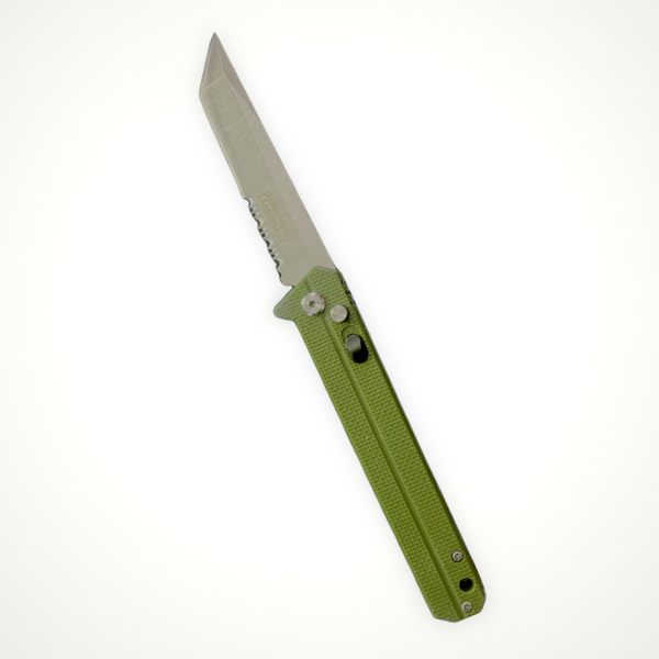 Green Micarta Switchblade